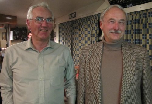 Robert Plumb and Simon van der Slikke (right)